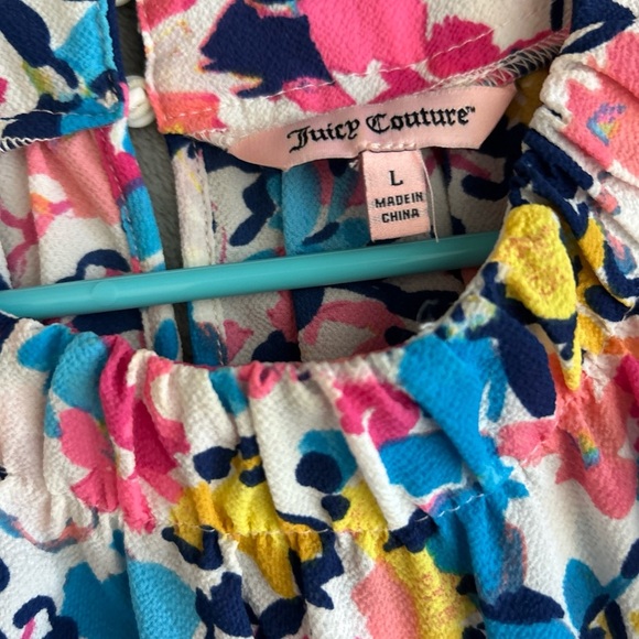 Vintage Juicy Couture Floral Dress Women’s Large - Picture 3 of 4